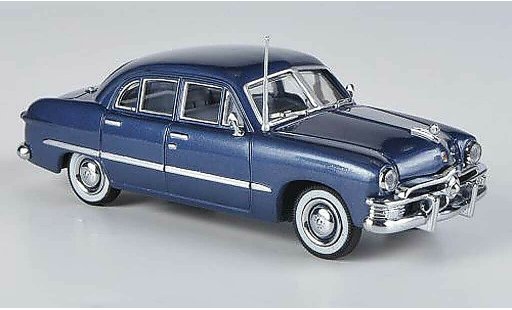 Ford Custom Sedan 1/43 American Heritage Models 4-portes blauw modelauto
