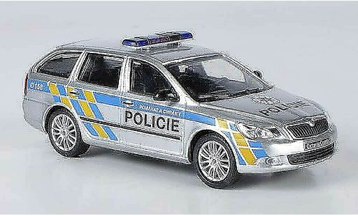 Skoda Octavia Combi 1/43 Abrex Politie Tschechien modelauto