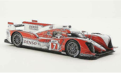 Toyota TS030 Base 1/43 Spark Hybrid No.7 Prasentationsfahrzeug Spa 2012 modelauto