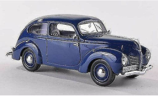 Ford Taunus G73A 1/43 Neo (G93A) zwart-blauw limitee edition 300 pieces modelauto