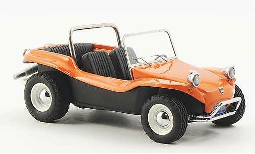 Meyers Manx Base 1/43 Neo Dune Buggy oranje gelimiteerd Auflage 300 1970 modelauto