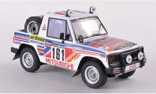 Mitsubishi Pajero Base 1/43 HPI No.161 Le Point Rally Paris-Dakar 1983 A.Cowan/C.Malkin modelauto