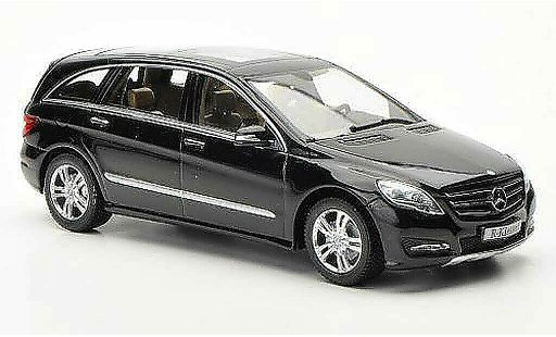 Mercedes Classe R Base 1/43 Minichamps (W251) zwart 2010 modelauto