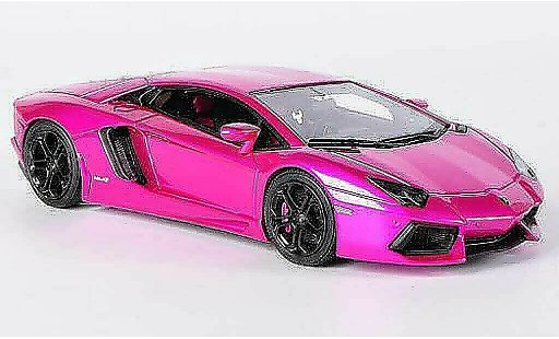 Lamborghini Aventador LP700-4 1/43 Look Smart roze 2011 modelauto