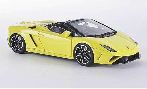Lamborghini Gallardo LP560-4 LP560-4 1/43 Look Smart Spyder geel modelauto