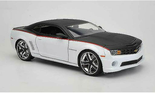 Chevrolet Camaro SS 1/18 Jada Toys wit/mat zwart 2010 modelauto
