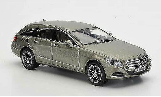 Mercedes Classe CLS Shooting Brake 1/43 Norev (X218) matgrijs 2012 modelauto