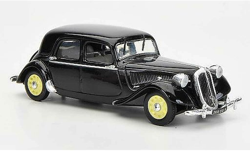 Citroen Traction 15 1/43 Nostalgie Six G zwart 1939 modelauto
