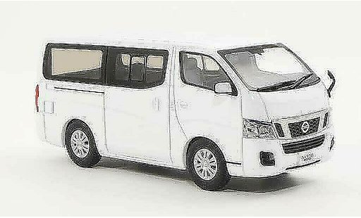 Nissan NV350 Base 1/43 Ebbro Caravan wit RHD modelauto