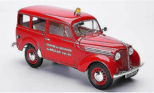Renault Juvaquatre Base 1/18 Solido Brandweer Brandweer (F) modelauto