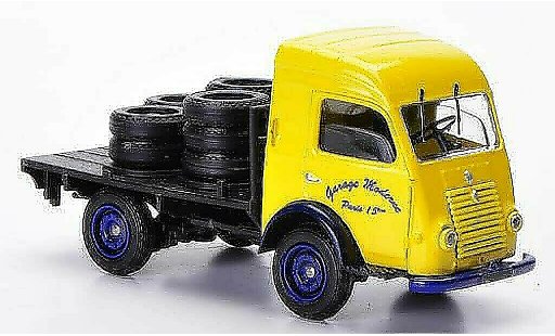Renault Goelette Base 1/43 Solido Garage Moderne laadbak met Ladegut modelauto
