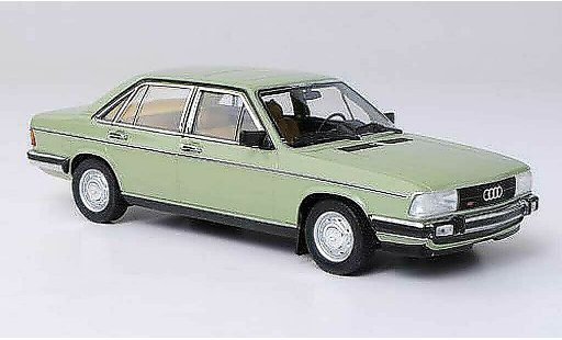 Audi 100 gl 1/43 Minichamps groen 1979 modelauto