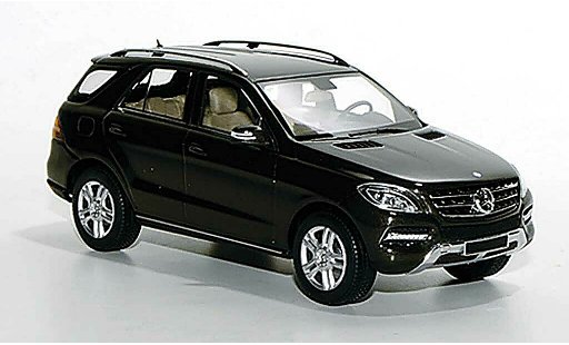 Mercedes Classe M Base 1/43 Minichamps (W166) bruin 2011 modelauto
