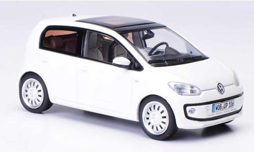 Volkswagen Up 2011 1/43 Schuco wit Funfturer modelauto