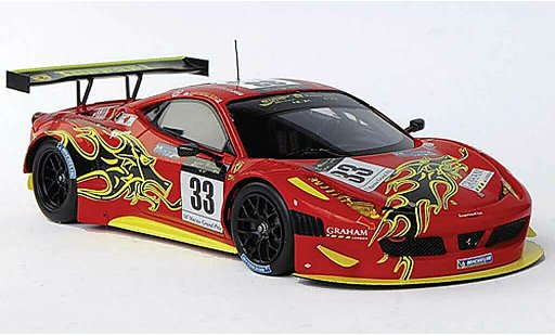 Ferrari 458 Italia GT3 1/43 Fujimi No.33 Clearwater Racing Mok Weng Sun GP Macao 2011 modelauto