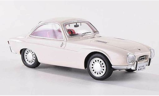 Toyota Publica Sports Concept 1/43 Ebbro Tokyo Motor Show wit 1962 modelauto