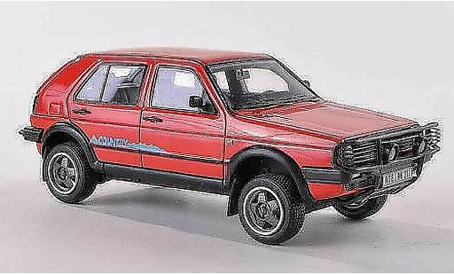 Volkswagen Golf Country 1/43 Neo rood 1990 modelauto