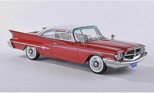 Chrysler 300F Coupe 1/43 American Excellence rood/wit limitee edition 500 piece 1960 modelauto