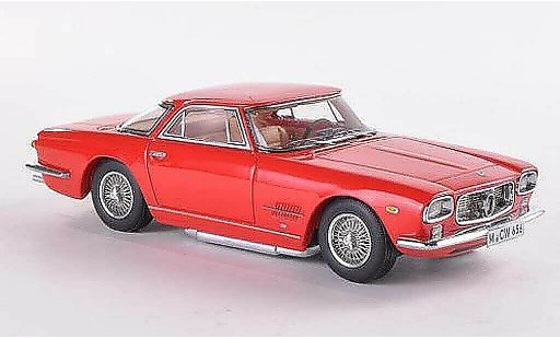 Maserati 5000 GT Allemano 1/43 Neo rood gelimiteerd Auflage 300 stuk 1960 modelauto