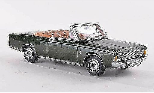 Ford Taunus 17M P7 1/43 Neo (P7b) 26M Cabriolet Deutsch groen modelauto