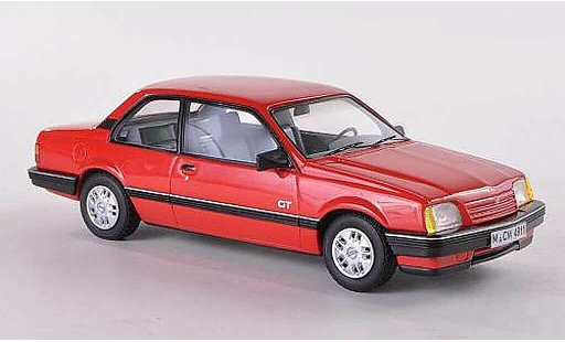 Opel Ascona C C 1/43 Neo GT 2-Turer rood gelimiteerd Auflage 300 stuk 1986 modelauto