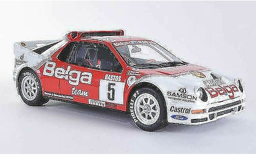 Ford RS 200 Rally 1/18 Ottomobile No.5 Belga - RAS Sport R.Droogmans / R.Joosten Ypern 1986 modelauto
