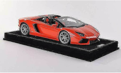 Lamborghini Aventador LP700-4 1/18 MR Collection Roadster oranje modelauto