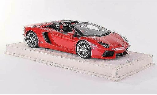 Lamborghini Aventador LP700-4 1/18 MR Collection Roadster rood modelauto