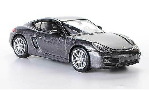 Porsche Cayman Base 1/43 Norev (Typ 981C) grijs 2013 modelauto