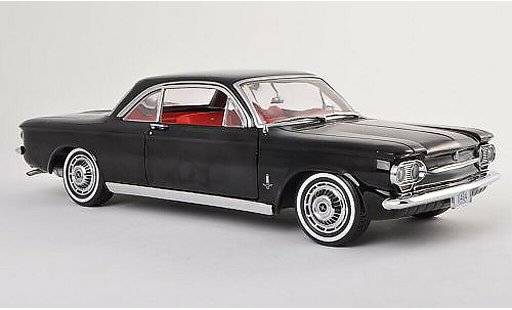Chevrolet Corvair Coupe 1/18 Sun Star zwart 1963 modelauto