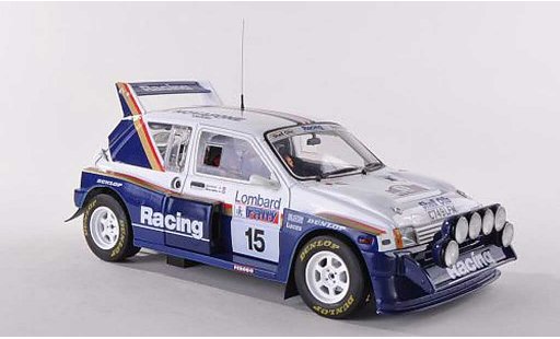 MG Metro 6R4 1/18 Sun Star No.15 Rothmans RAC Rally 1986 J.McRae/I.Grindrod modelauto