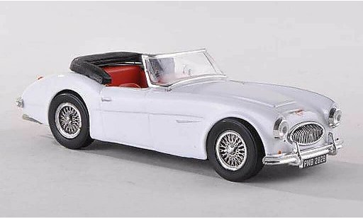 Austin Healey 3000 roadster 1/43 Vitesse ougroen wit RHD modelauto
