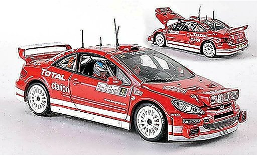 Peugeot 307 WRC 1/43 Vitesse No.6 Total Rally Monte Carlo F.Loix/S.Smeets 2004 modelauto