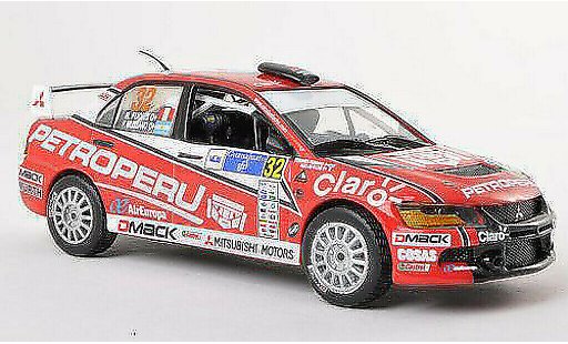 Mitsubishi Lancer Evolution IX 1/43 Vitesse No.32 Petroperu Rally Guanajuato Mexiko 2012 N.Fuchs/F.Mussano modelauto