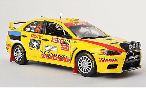 Mitsubishi Lancer Evolution X 1/43 Vitesse No.40 Rally of Great Britain 2010 modelauto