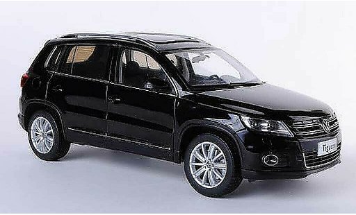 Volkswagen Tiguan Base 1/18 Paudi zwart Asien-Version 2009 modelauto