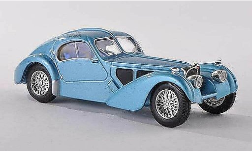 Bugatti 57 Atlantic 1/43 WhiteBox SC -blauw 1937 modelauto