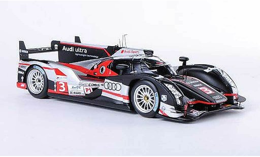 Audi R18 tdi 1/43 Spark 2012 ultra No.3 Dumas / Duval / Gene 12h Le Mans modelauto