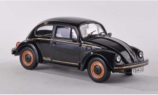 Volkswagen Coccinelle Base 1/43 WhiteBox Special Bug zwart 1983 modelauto