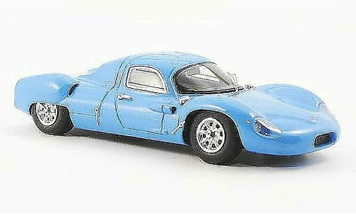 Costin Nathan Coupe 1/43 Ebbro blauw London Racing Car Show 1969 modelauto