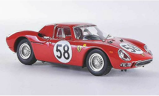 Ferrari 275 LM 1/43 Best No.58 J.Rindt / D.Piper 24h Le Mans modelauto