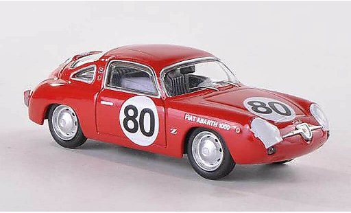 Fiat 750 Abarth 1/43 Best Zagato No.80 Sebring 1961 modelauto
