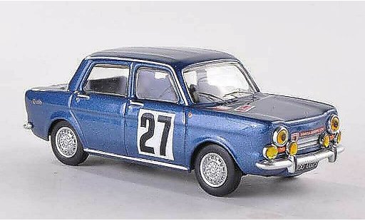 Simca 1150 Abarth 1/43 Best No.27 Rally de Franche-Comte 1967 modelauto