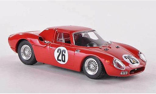 Ferrari 250 LM 1966 1/43 Best No.26 1000Km Paris Parkes/Piper modelauto