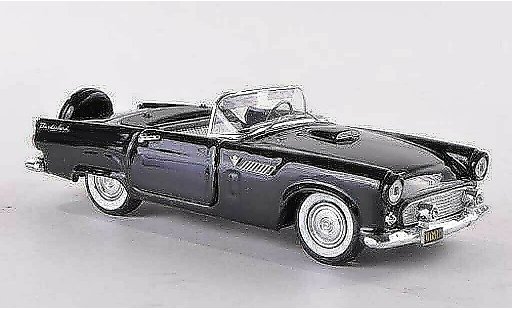 Ford Thunderbird Two-Seater 1/43 Rio Cabriolet zwart modelauto