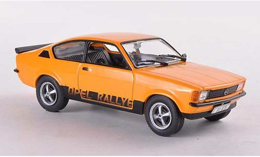 Opel Kadett C Rallye 1/43 WhiteBox C Rally oranje modelauto