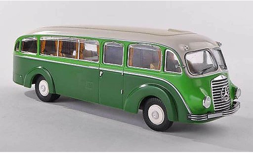 Mercedes L3500 Bus 1/43 Premium ClassiXXs groen/beige modelauto
