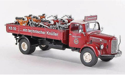 Mercedes L3500 Base 1/43 Premium ClassiXXs Platform/ 4 Zundapp KS Zundapp modelauto