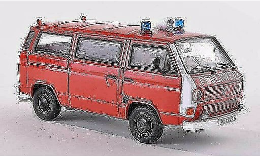 Volkswagen T3 Base 1/43 Premium ClassiXXs bus brandweer modelauto
