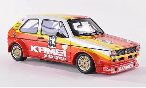 Volkswagen Golf Base 1/43 Spark MK1 Gr.2 No.63 Kamei 1000km Nurburgring 1977 B.Renneisen/W.Wolf modelauto